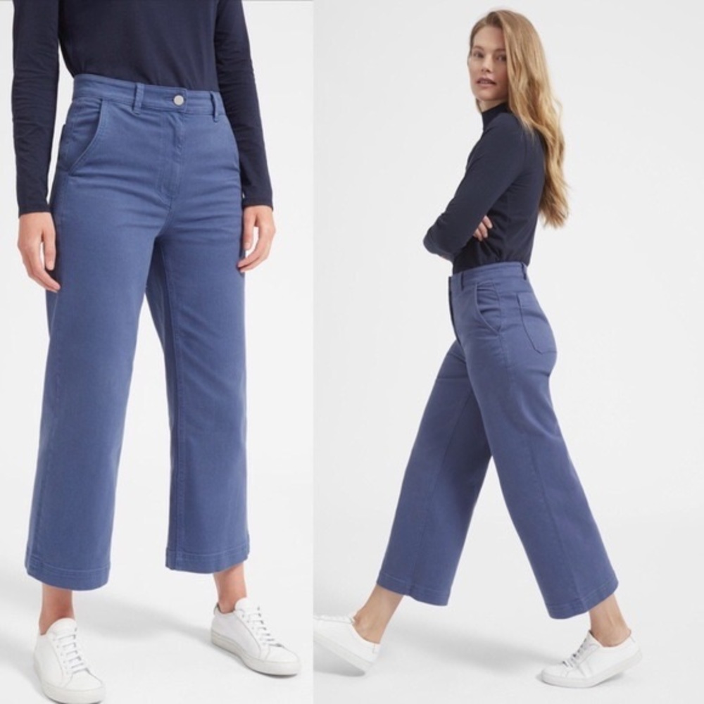 Everlane Wide-Leg Crop Pant - Size 12